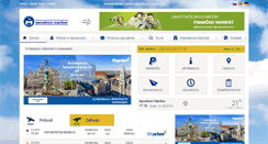 Desktop Screenshot of maribor-airport.si